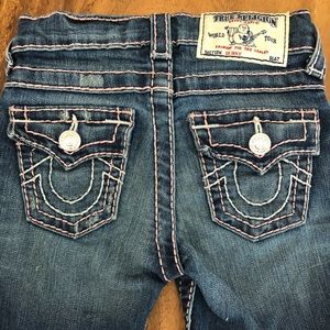 True Religion Distressed Jeans little girls size 4